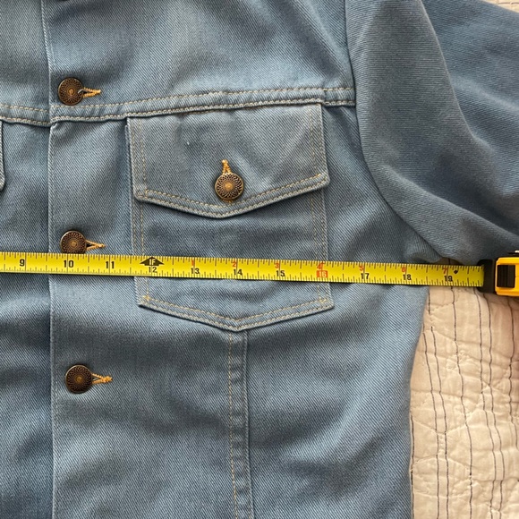 Vintage Denim Fall Jacket Sz Sm Made in Canada - Picture 6 of 7
